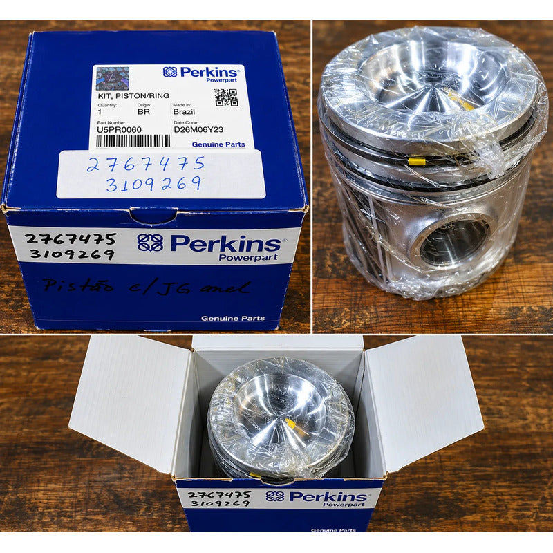 Pistão C/anel 2767475/3109269 Perkins