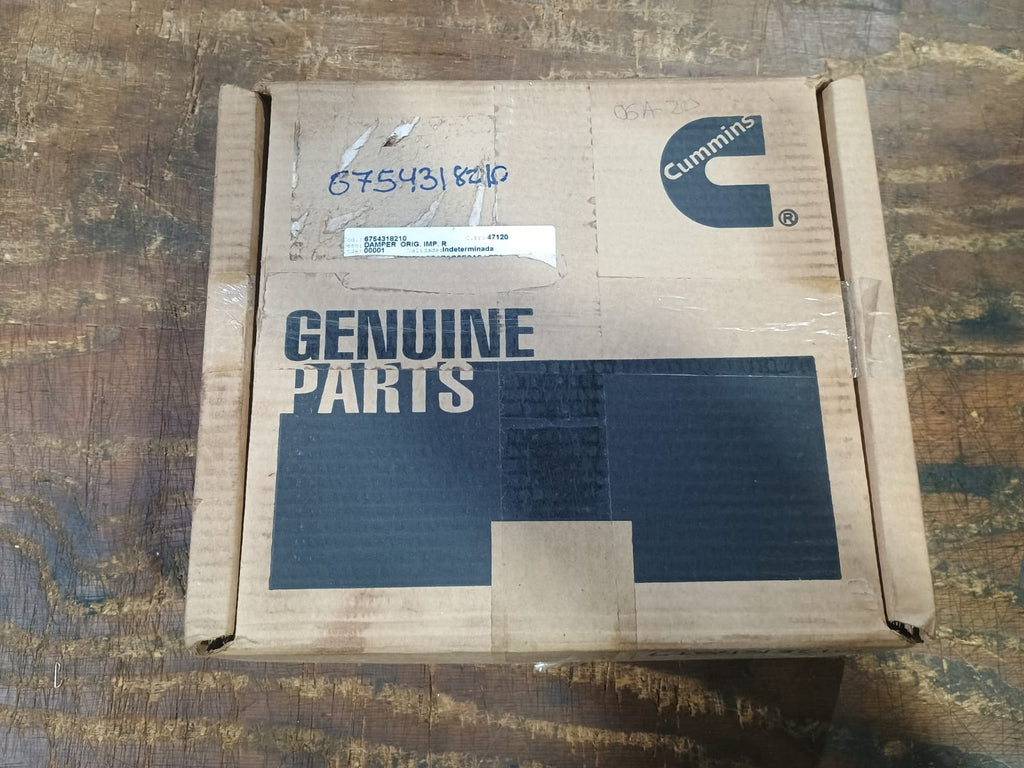 Polia Antivibradora Damper  Komatsu/Cummins 6754318210/5307675431